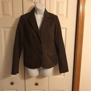 Brown blazer